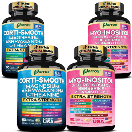 Bundle Soothe & Smooth Parrox, deux boîtes de capsules