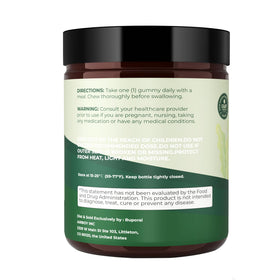 Buporai Gummies de Mousse de Mer 6000mg gummies avec fruits