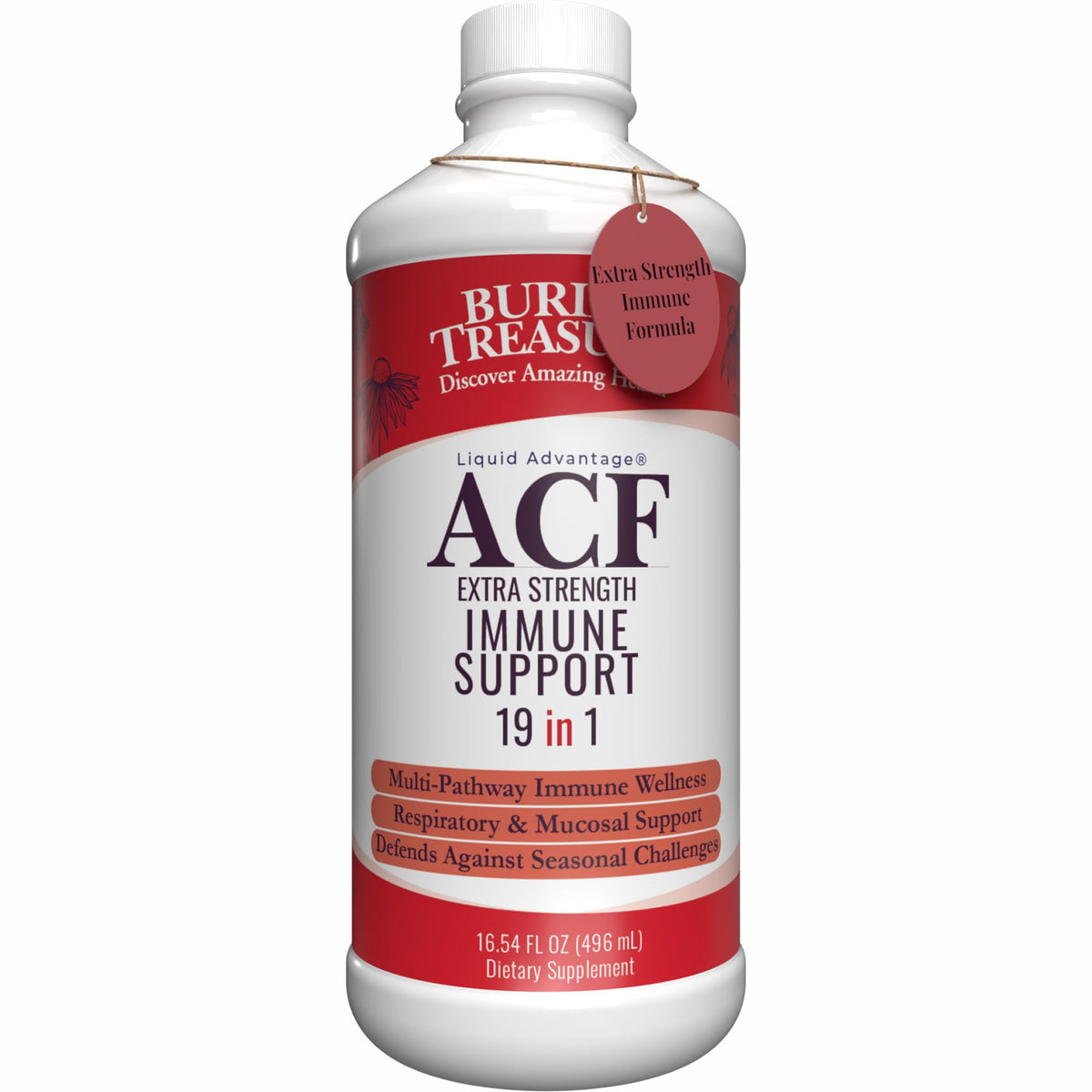 Buried Treasure ACF Complément Alimentaire Liquide 1000mg en bouteille