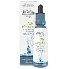 Buried Treasure Magnesium L-Threonate 100g vue avant du flacon
