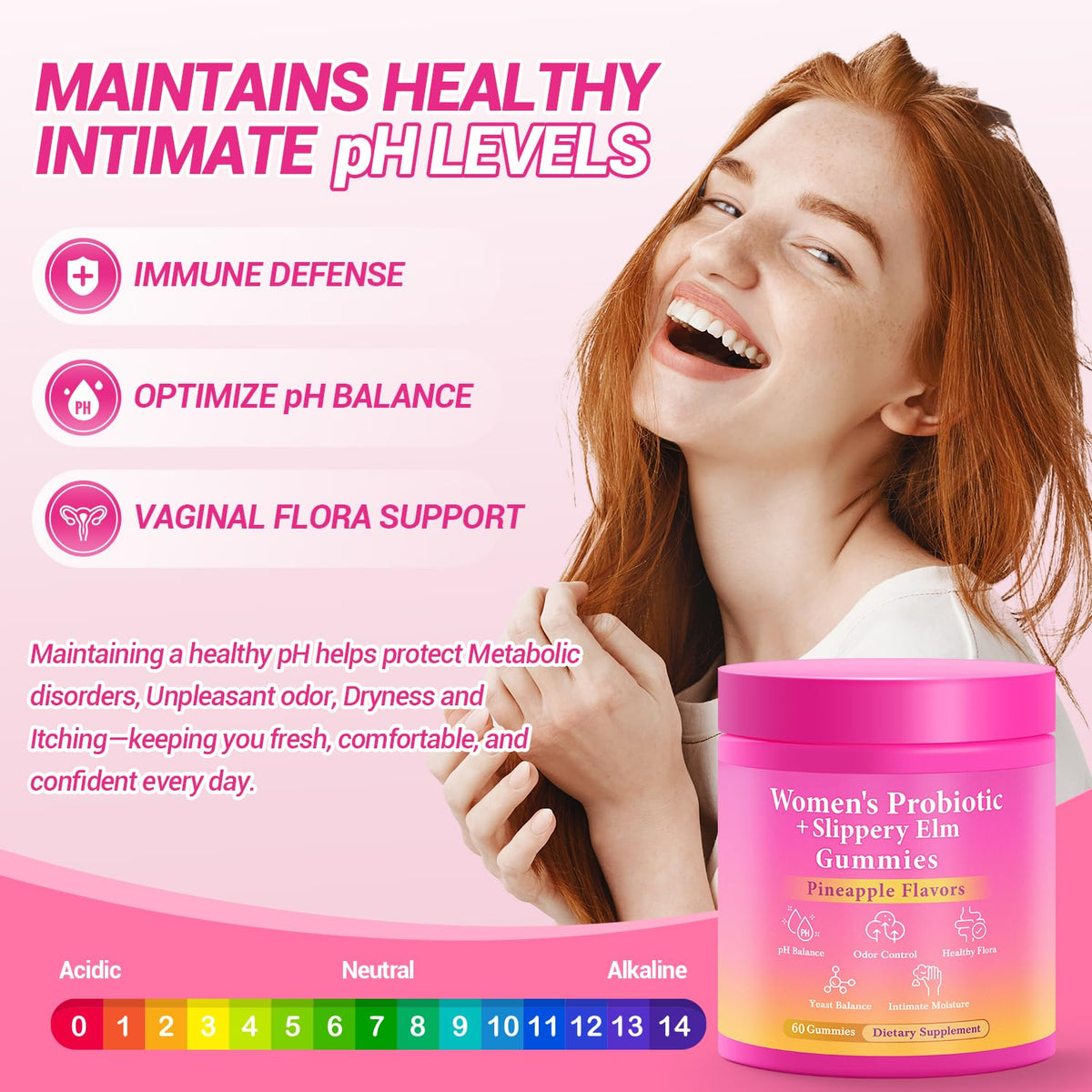 BURMINY Gummies Probiotiques Ananas et ingrédients naturels