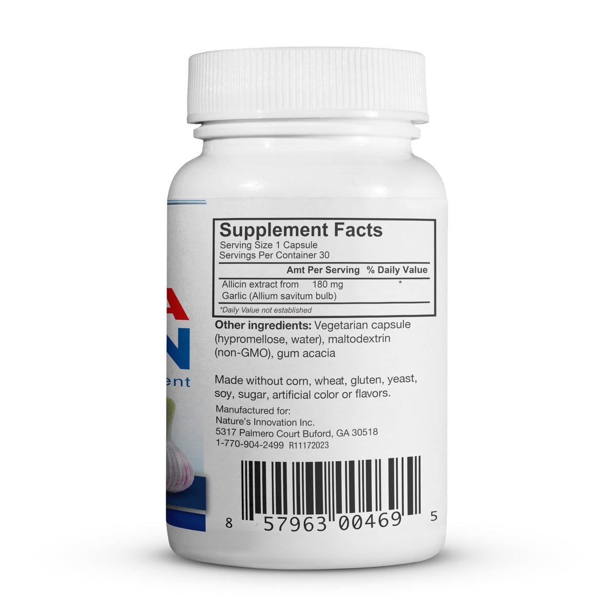 BuyNaturally Mega Allicin capsules prêtes à l'emploi