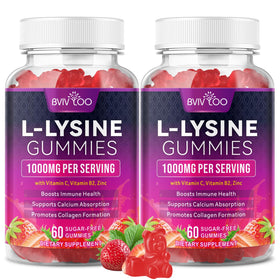 BVIVLOO Gummies L-Lysine 1000mg 120 gummies packaging