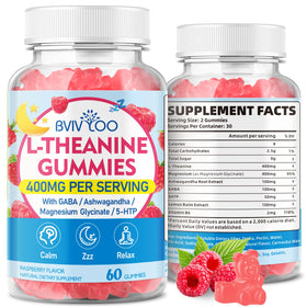 BVIVLOO Gummies L-Théanine 400 mg boîte de 60 pièces