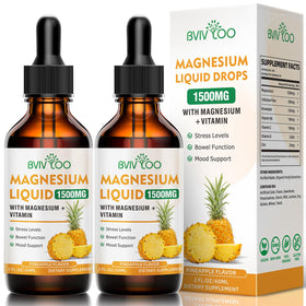 BVIVLOO Magnésium Glycinate Liquide 2 Pack 272g vue de face