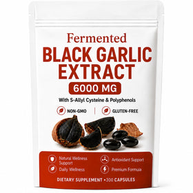 BYDNES LABS Extrait de Ail Noir Fermenté 300 Capsules devant