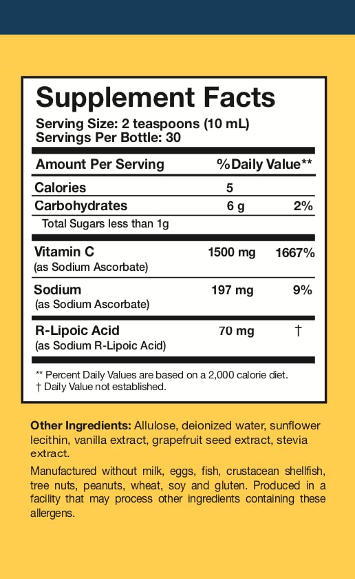 C-RLA de Researched Nutritionals bouteille sur fond blanc
