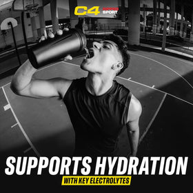 C4 Ripped Sport Pré-Workout 135mg Caféine Fruit Punch en poudre