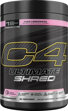 C4 Ultimate Pré-Workout 300mg Caféine vue de face
