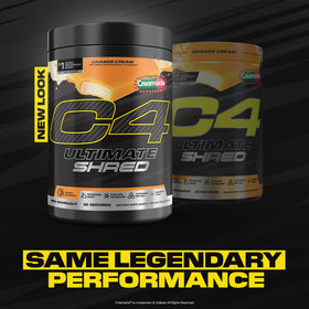 C4 Ultimate Shred Pré-Workout Cerise Limeade en situation d'entraînement