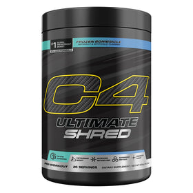 C4 Ultimate Shred pré-workout thermogénique vue avant