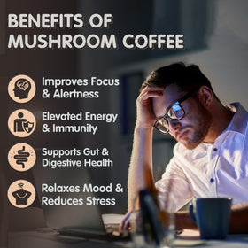 Café aux Champignons Balincer 200g - tasse de café