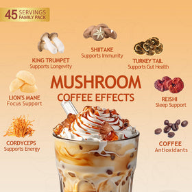 Café aux Champignons GRGTP 621g avec cuillère à café