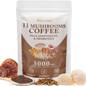 Café aux champignons OLOBIO 11 variétés 118g vue avant
