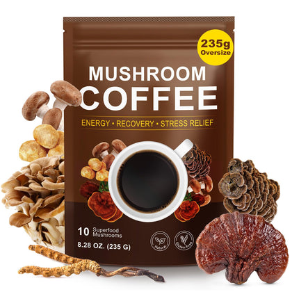 Café aux Champignons WLCTJIAYOU 235g emballage avant