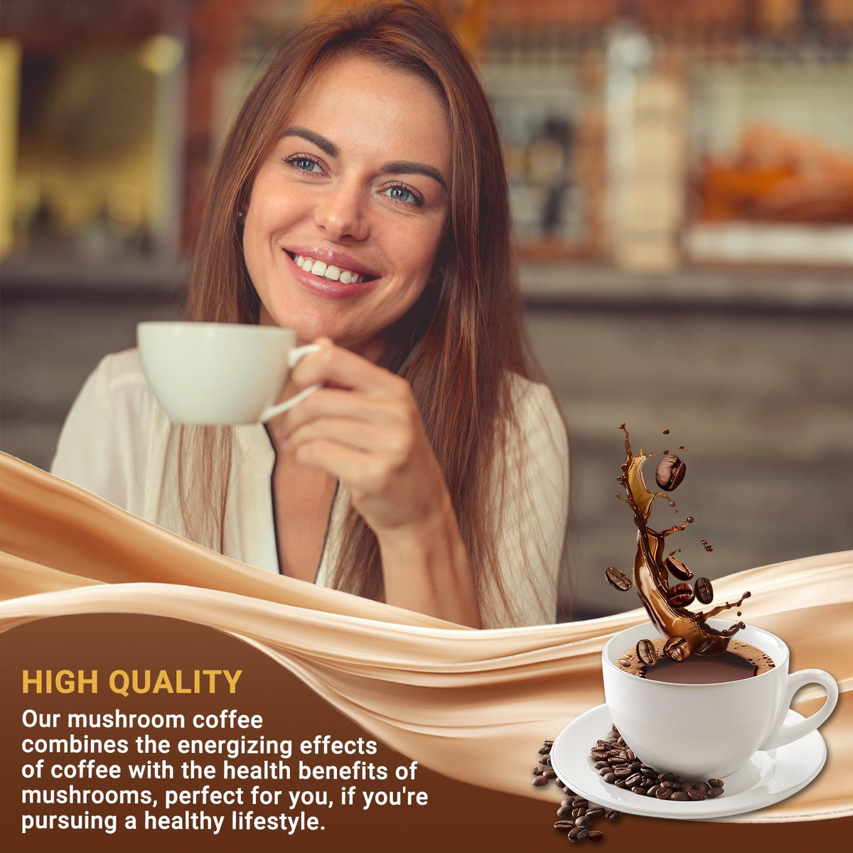 Café Buporai prêt à boire avec une texture crémeuse
