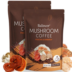 Café champignon instantané Balincer 390g avec mélange de champignons