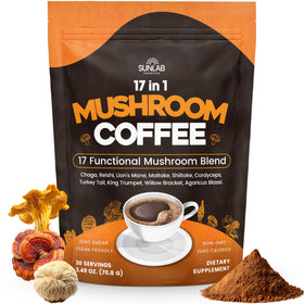 Café de champignons bio SunLab Essentials sachet avant