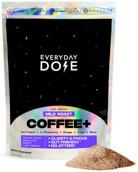 Café de champignons Everyday Dose en poudre 222g vue avant