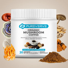 Café de Hongos Instantané Pureverve 240g vue de face