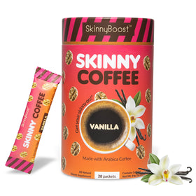 Café Instantané SkinnyBoost Vanille 259g - emballage avant