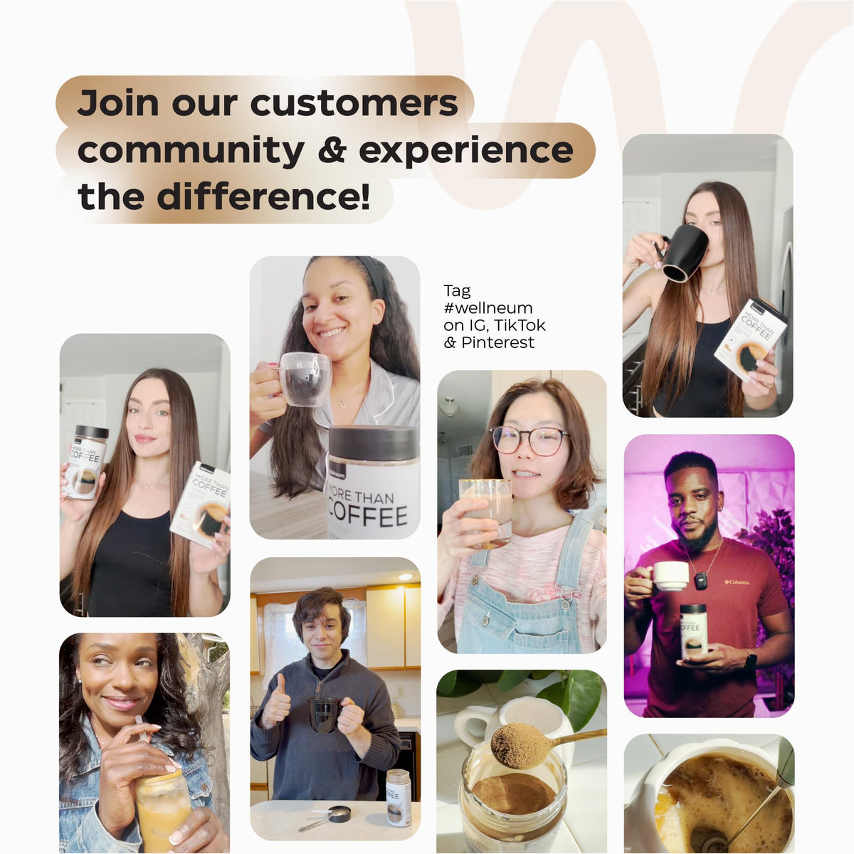Café Instantané Wellneum dans une cuisine moderne