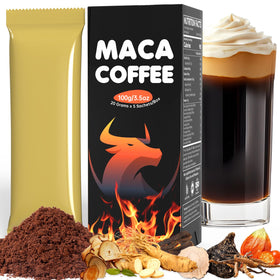 Café Maca Instantané Dr. HR paquet avant avec café Arabica