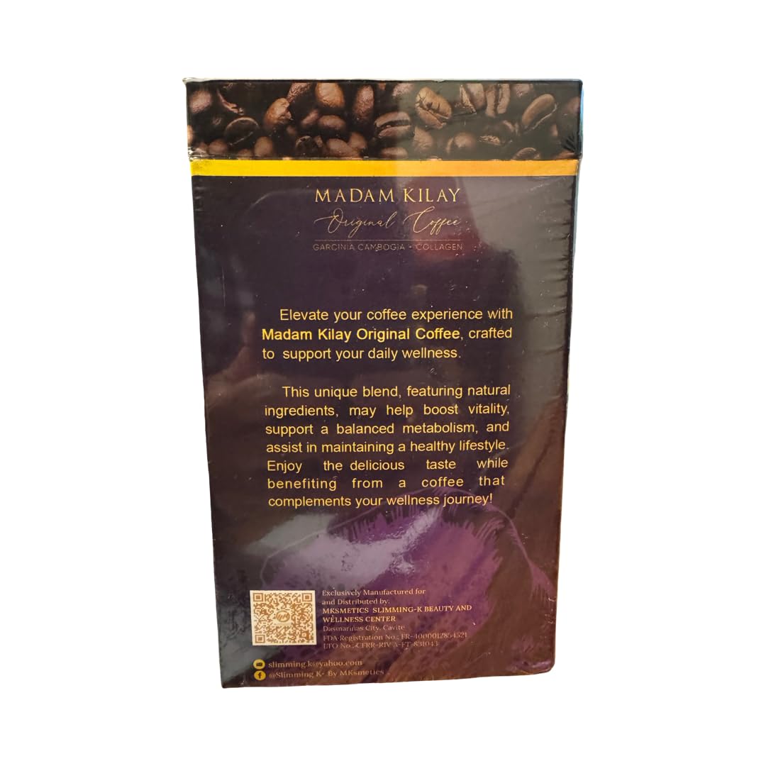 Café Slimming K sur une table avec des tasses