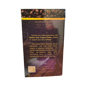 Café Slimming K sur une table avec des tasses