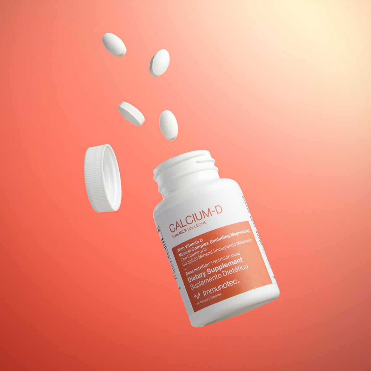 Calcium de Lait daily wellness 109g - vue arrière de l'emballage
