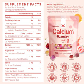 Calcium Gummies Nepeolithia prêtes à être consommées