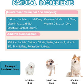 Calcium Liovsiso pour chiennes, présentation et utilisation