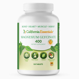 California Essentials Glycinate de Magnésium 400 - Boîte avant