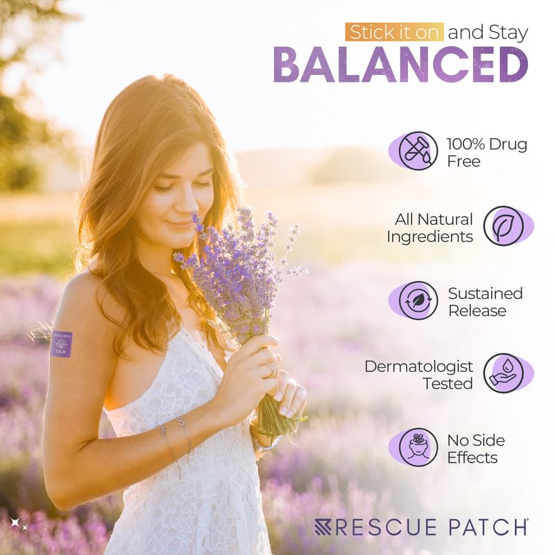 Calm Patches Rescue Patch, patch individuel sur une main