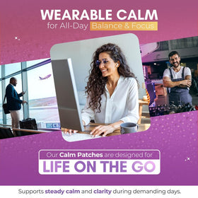 Calm Patches Rescue Patch, patch sur un fond neutre