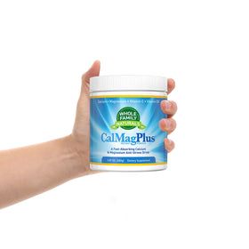 CalMag Plus Poudre de Calcium Magnésium 340g en utilisation