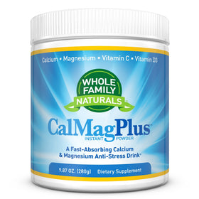 CalMag Plus Poudre de Calcium Magnésium 340g vue de face