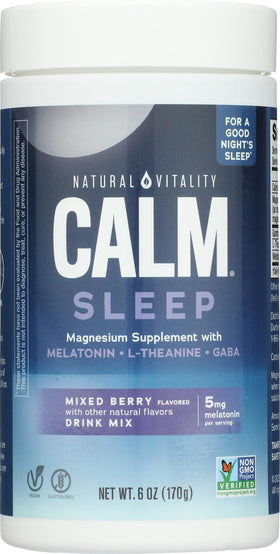 Calmful Sleep de Natural Vitality 200g en vue de face