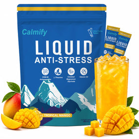 Calmify Complément Alimentaire Anti-Stress Mangue sachets en vue de face