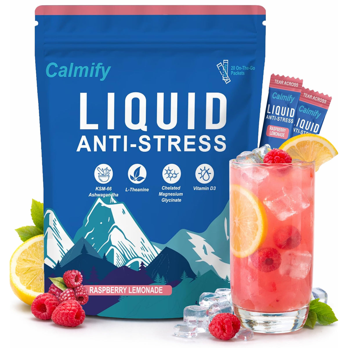 Calmify complément alimentaire Magnesium sachets avant