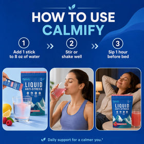 Calmify sachets de Magnesium avec fruits