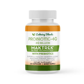 CALMING BLENDS Complément Probiotique 40 Milliards CFU capsule végétale
