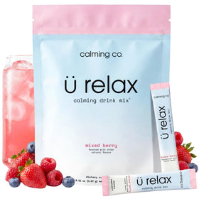 Calming Co. Ü daily wellness 2.0 mélange en poudre baies mélangées sachets