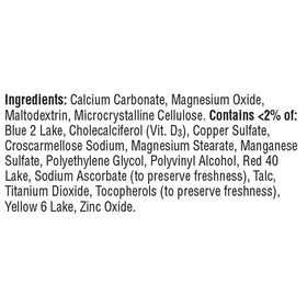 Caltrate Compléments Minéraux sur une table avec d'autres vitamines