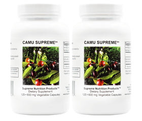 Camu Camu 120 capsules végétariennes, vue de face