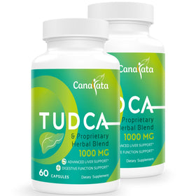 Canarata TUDCA 1000 mg 120 capsules vue de face