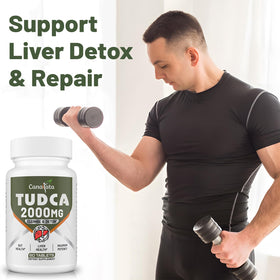Canarata TUDCA 2000 mg comprimés avec des ingrédients naturels