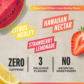 Canette de LIFEAID FITAID Citrus Medley avec design coloré