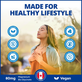 CanPrev Complément Alimentaire Magnésium Bisglycinate 90 Capsules Végétales en situation de vie quotidienne
