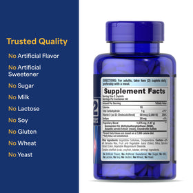 Caplets de Glucosamine Chondroïtine dans une main